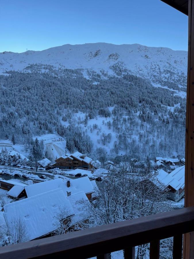 Charmant Studio A Meribel Avec Cheminee Apartment Екстериор снимка