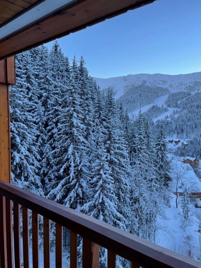 Charmant Studio A Meribel Avec Cheminee Apartment Екстериор снимка