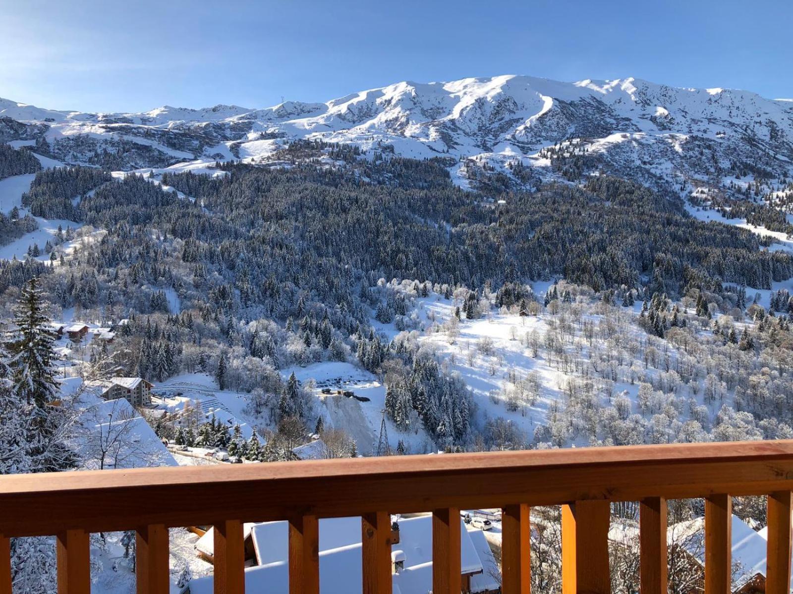 Charmant Studio A Meribel Avec Cheminee Apartment Екстериор снимка