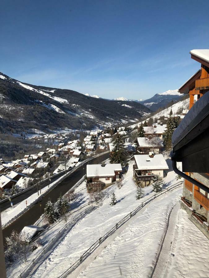 Charmant Studio A Meribel Avec Cheminee Apartment Екстериор снимка